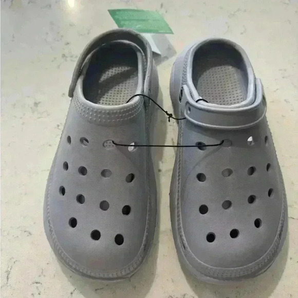 NWT | VONMAY Men's or Women’s Clogs |Thick Sole Sport Sandal | gray size 40 - Picture 4 of 10